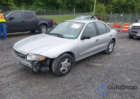 2003 Chevrolet Cavalier from USA, damaged, VIN 1G1JC52F137271535